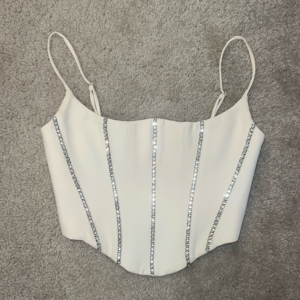 Oh Polly rhinestone corset